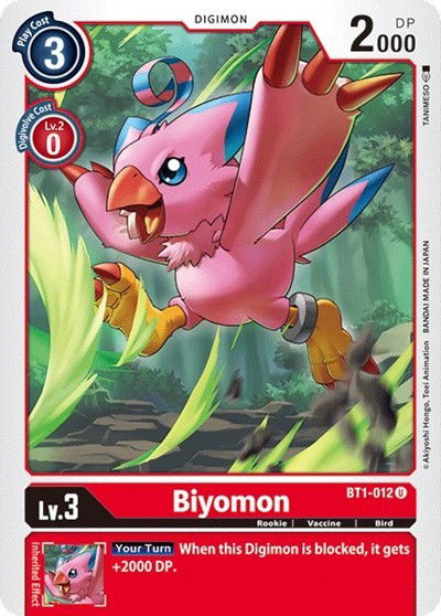 Biyomon - BT1-012 Crop image Wallpaper