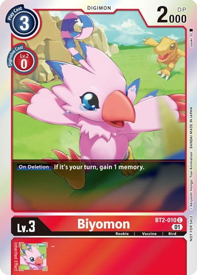 Biyomon - BT2-010 Crop image Wallpaper