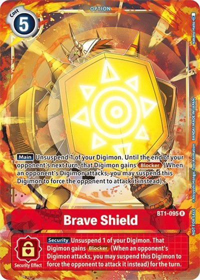 Brave Shield - BT1-095 Crop image Wallpaper