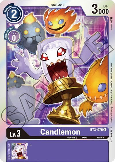 Candlemon - BT3-076 Crop image Wallpaper