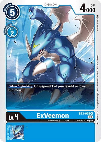 ExVeemon Crop image Wallpaper