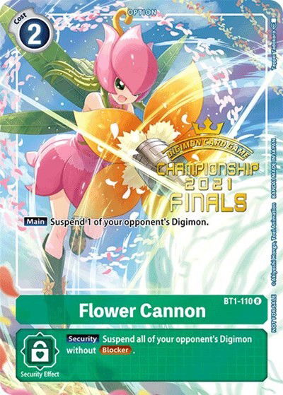 Flower Cannon Crop image Wallpaper