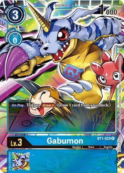 Gabumon - BT1-029 Crop image Wallpaper