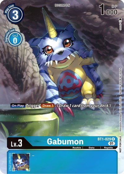 Gabumon - BT1-029 Crop image Wallpaper