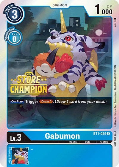 Gabumon - BT1-029 Crop image Wallpaper