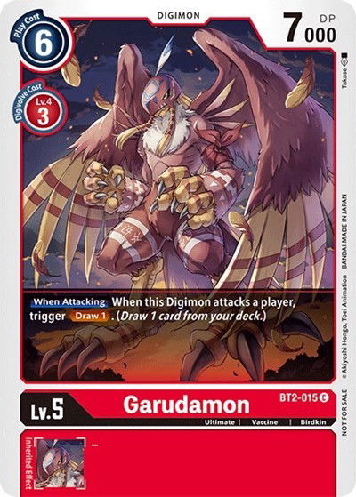 Garudamon - BT2-015 Crop image Wallpaper