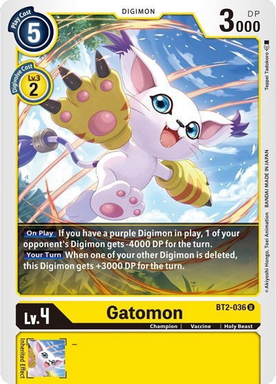 Gatomon - BT2-036 Crop image Wallpaper