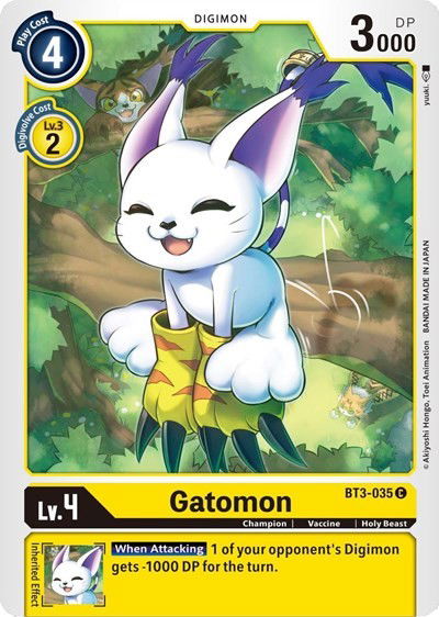 Gatomon - BT3-035 Crop image Wallpaper