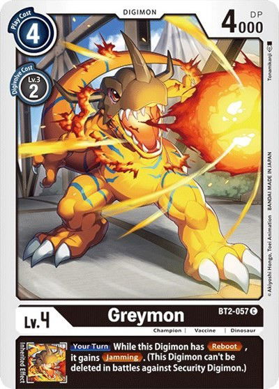 Greymon - BT2-057 Crop image Wallpaper