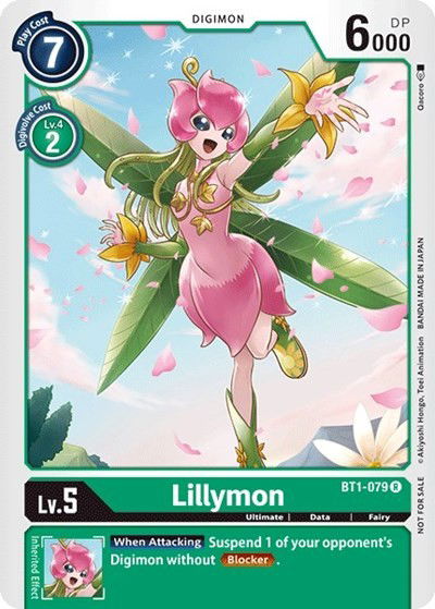 Lillymon - BT1-079 Crop image Wallpaper