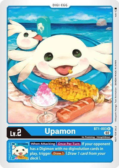 Upamon - BT1-003 Crop image Wallpaper