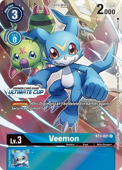 Veemon - BT3-021 Crop image Wallpaper