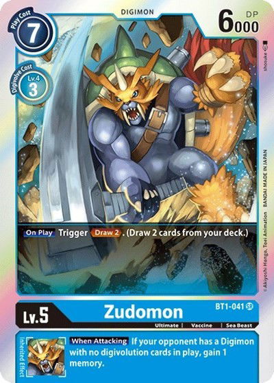 Zudomon - BT1-041 Crop image Wallpaper