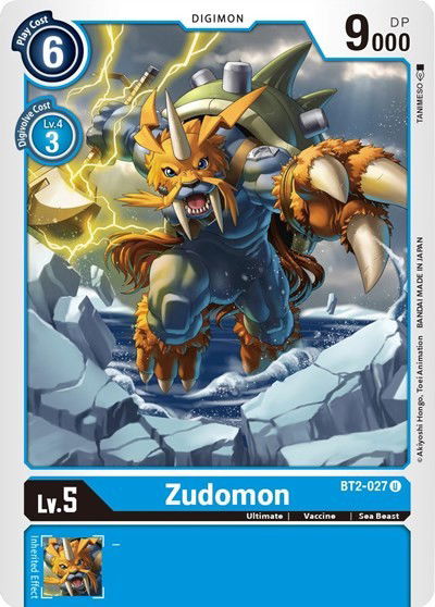 Zudomon - BT2-027 Crop image Wallpaper