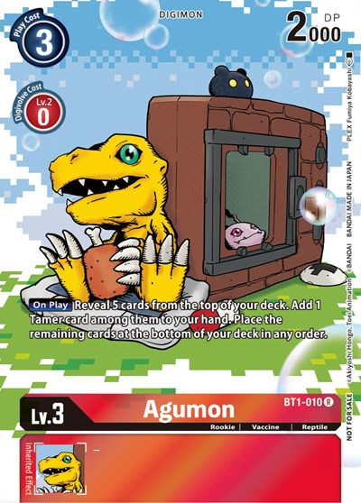 Agumon - BT1-010 Full hd image