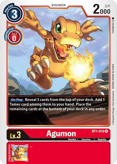 Agumon - BT1-010 Full hd image