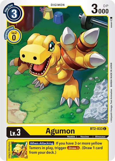 Agumon - BT2-033 Full hd image