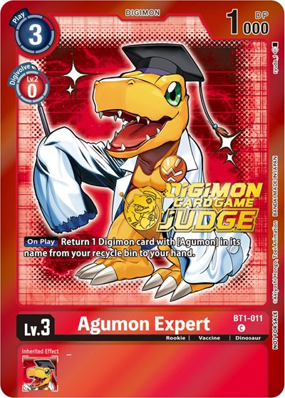 Agumon Expert - BT1-011 Full hd image