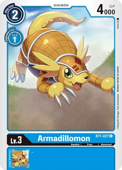 Armadillomon - BT1-027 Full hd image