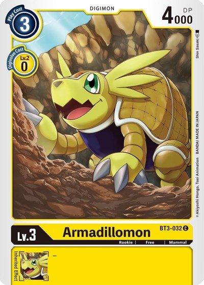 Armadillomon - BT3-032 Full hd image