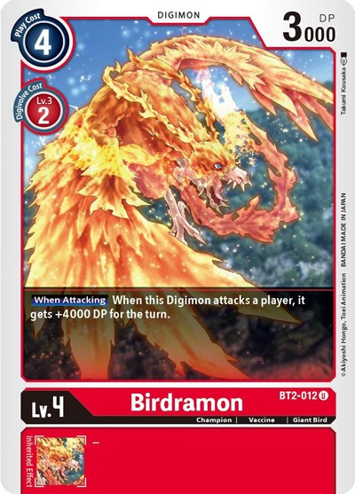 Birdramon - BT2-012 Full hd image