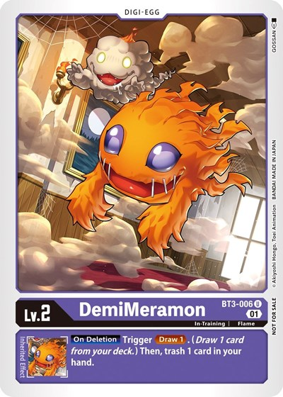 DemiMeramon - BT3-006 Full hd image