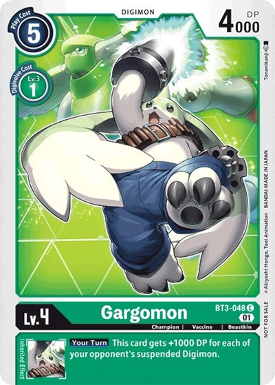 Gargomon - BT3-048 Full hd image