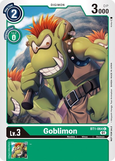 Goblimon - BT1-064 Full hd image