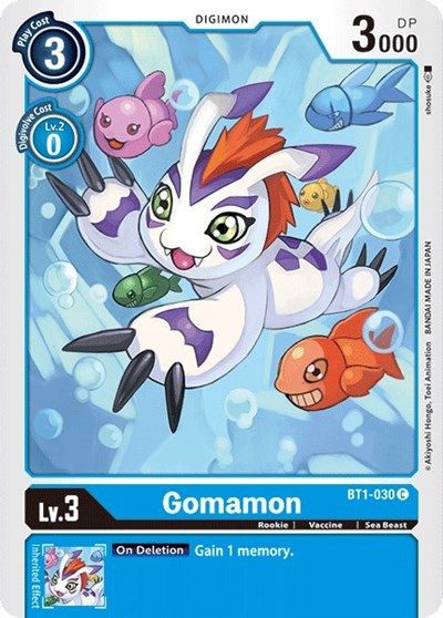 Gomamon - BT1-030 Full hd image