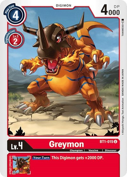 Greymon - BT1-015 image