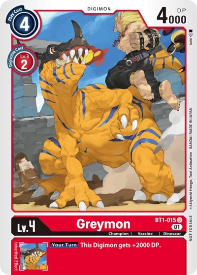 Greymon - BT1-015 Full hd image