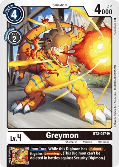 Greymon - BT2-057 Full hd image