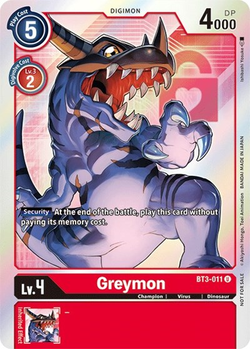 Greymon - BT3-011 image