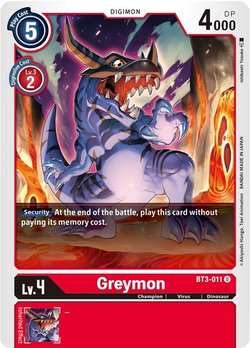 Greymon - BT3-011 image