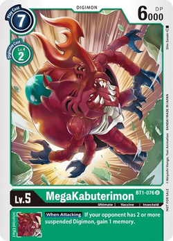 MegaKabuterimon - BT1-076 image