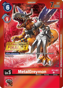 MetalGreymon - BT1-021 image