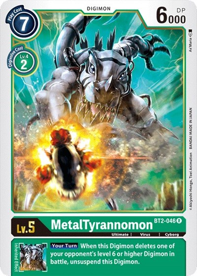 MetalTyrannomon - BT2-046 Full hd image