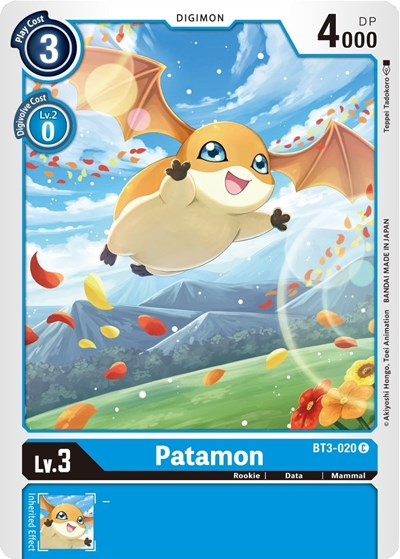 Patamon - BT3-020 Full hd image