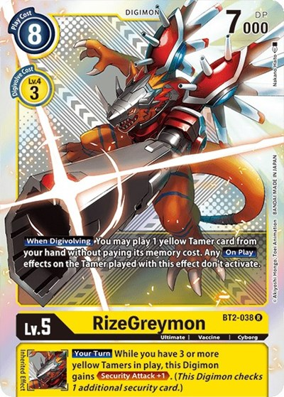 RizeGreymon - BT2-038 Full hd image