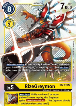 RizeGreymon - BT2-038 image