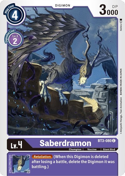 Saberdramon Full hd image