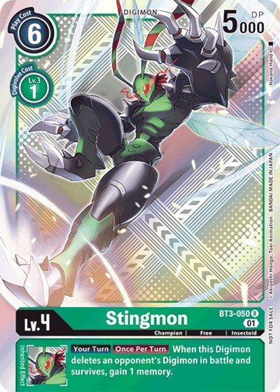 Stingmon - BT3-050 Full hd image