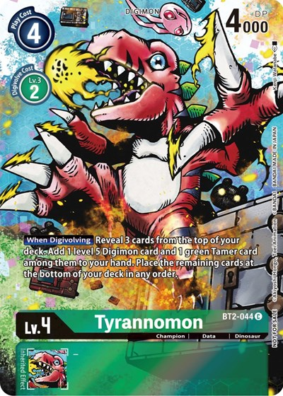 Tyrannomon - BT2-044 Full hd image