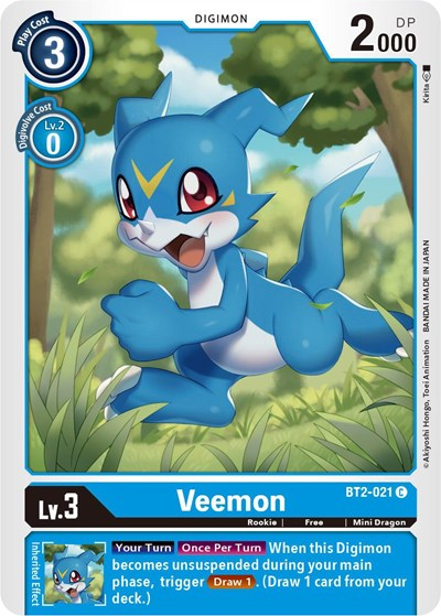 Veemon - BT2-021 Full hd image