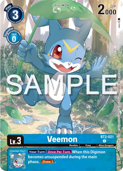 Veemon - BT2-021 Full hd image