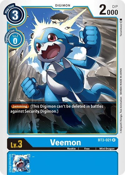 Veemon - BT3-021 Full hd image