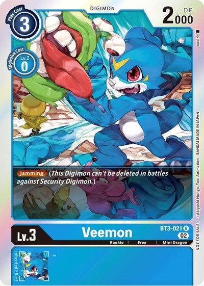 Veemon - BT3-021 Full hd image