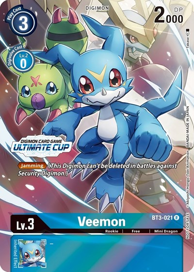 Veemon - BT3-021 Full hd image