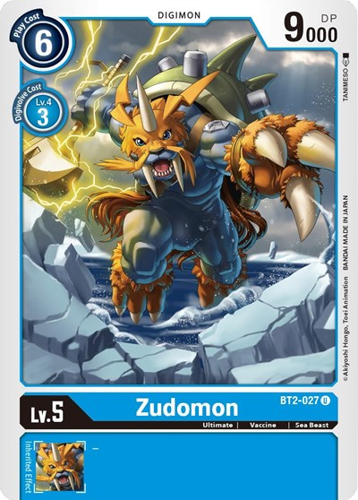 Zudomon - BT2-027 Full hd image