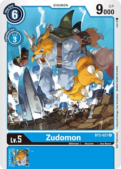 Zudomon - BT2-027 Full hd image